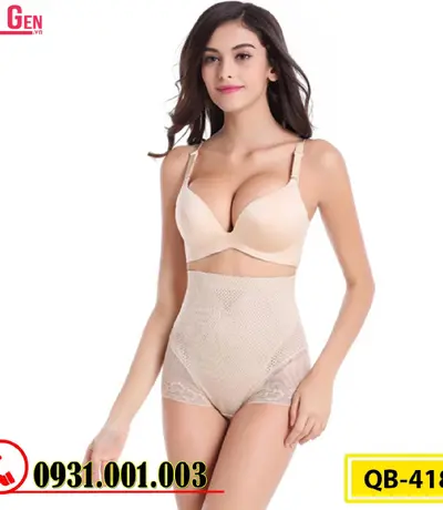 Quần Lót Gen Định Hình - Gen Nịt Bụng Chống Cuộn Thon Gọn Vòng Eo (Cod: QB-418)
