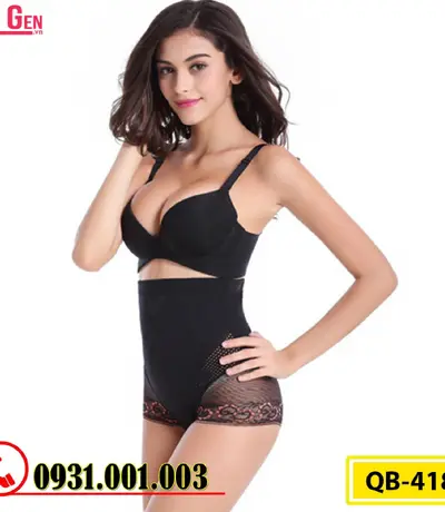 Quần Lót Gen Định Hình - Gen Nịt Bụng Chống Cuộn Thon Gọn Vòng Eo (Cod: QB-418)