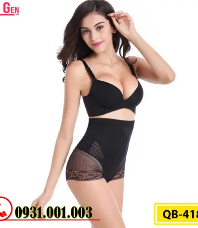 Quần Lót Gen Định Hình - Gen Nịt Bụng Chống Cuộn Thon Gọn Vòng Eo (Cod: QB-418)