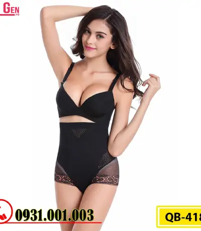 Quần Lót Gen Định Hình - Gen Nịt Bụng Chống Cuộn Thon Gọn Vòng Eo (Cod: QB-418)