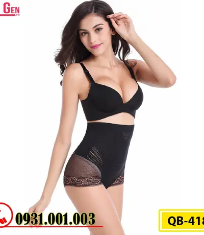 Quần Lót Gen Định Hình - Gen Nịt Bụng Chống Cuộn Thon Gọn Vòng Eo (Cod: QB-418)