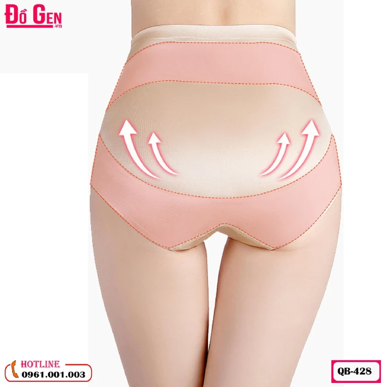 Quần Gen Nịt Bụng Dưới Chống Cuộn Cao Cấp QG-428