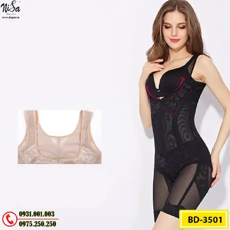 Đồ Gen Định Hình - Đồ Lót Định Hình Liền Thân Cao Cấp (Cod: BD-3501)