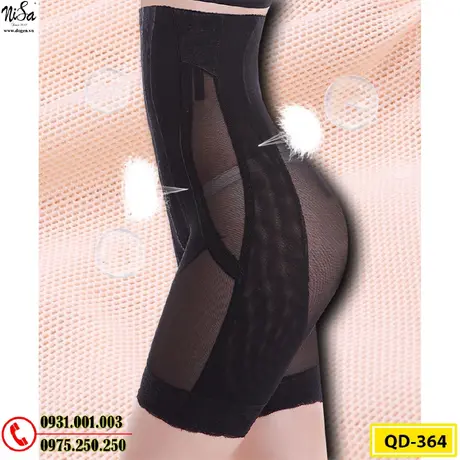 Quần Lót Gen Định Hình Cao Cấp Chống Cuộn Thu Gọn Vòng Eo (Cod: QD-364)