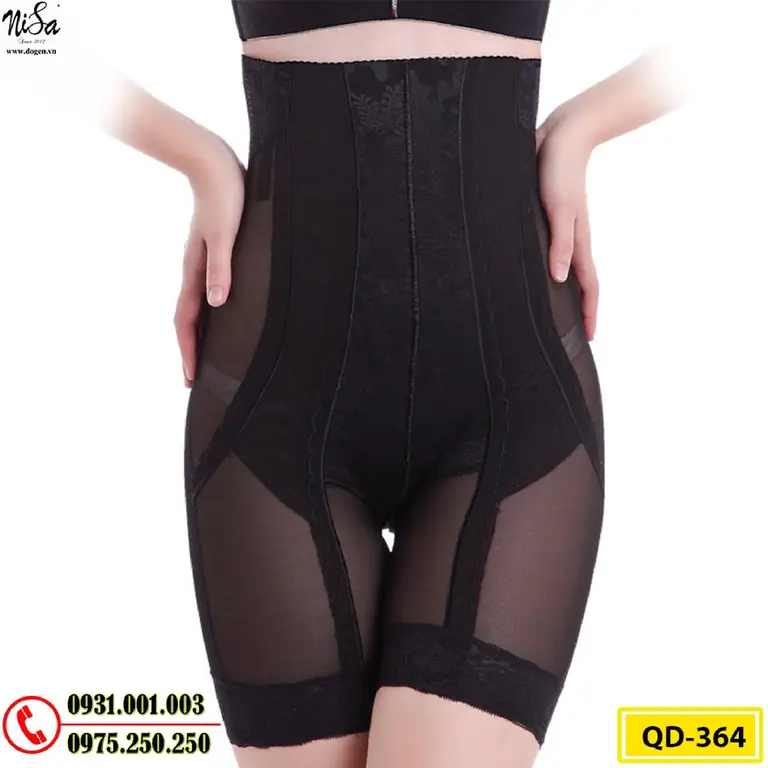 Quần Lót Gen Định Hình Cao Cấp Chống Cuộn Thu Gọn Vòng Eo (Cod: QD-364)