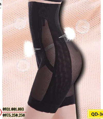 Quần Lót Gen Định Hình Cao Cấp Chống Cuộn Thu Gọn Vòng Eo (Cod: QD-364)