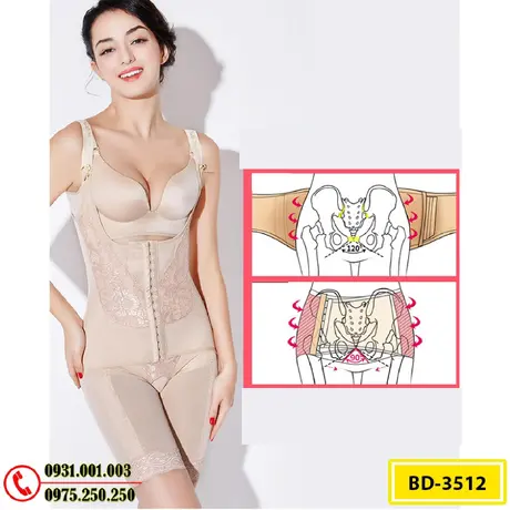 Quần Áo Lót Định Hình - Đồ Gen Định Hình Cao Cấp Liền Thân Cho Nữ (Cod: BD-3512)