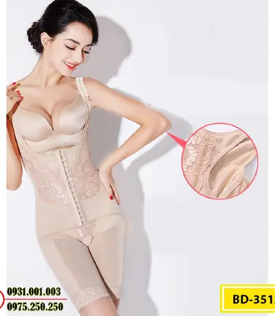 Quần Áo Lót Định Hình - Đồ Gen Định Hình Cao Cấp Liền Thân Cho Nữ (Cod: BD-3512)
