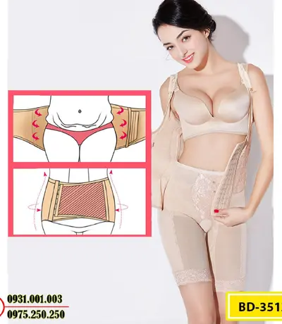 Quần Áo Lót Định Hình - Đồ Gen Định Hình Cao Cấp Liền Thân Cho Nữ (Cod: BD-3512)