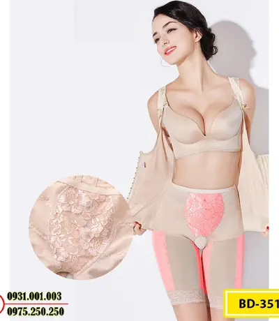 Quần Áo Lót Định Hình - Đồ Gen Định Hình Cao Cấp Liền Thân Cho Nữ (Cod: BD-3512)