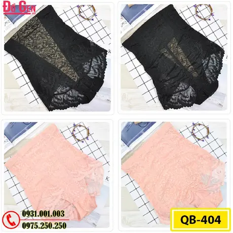 Quần Lót Gen Nịt Bụng Chống Cuộn Định Hình Vòng Eo (Cod: QB-404)
