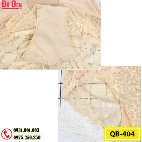 Quần Lót Gen Nịt Bụng Chống Cuộn Định Hình Vòng Eo (Cod: QB-404)