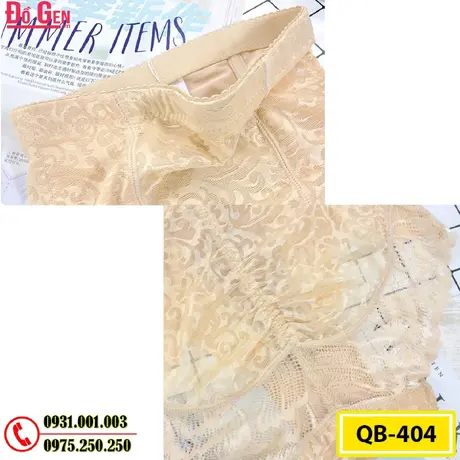 Quần Lót Gen Nịt Bụng Chống Cuộn Định Hình Vòng Eo (Cod: QB-404)