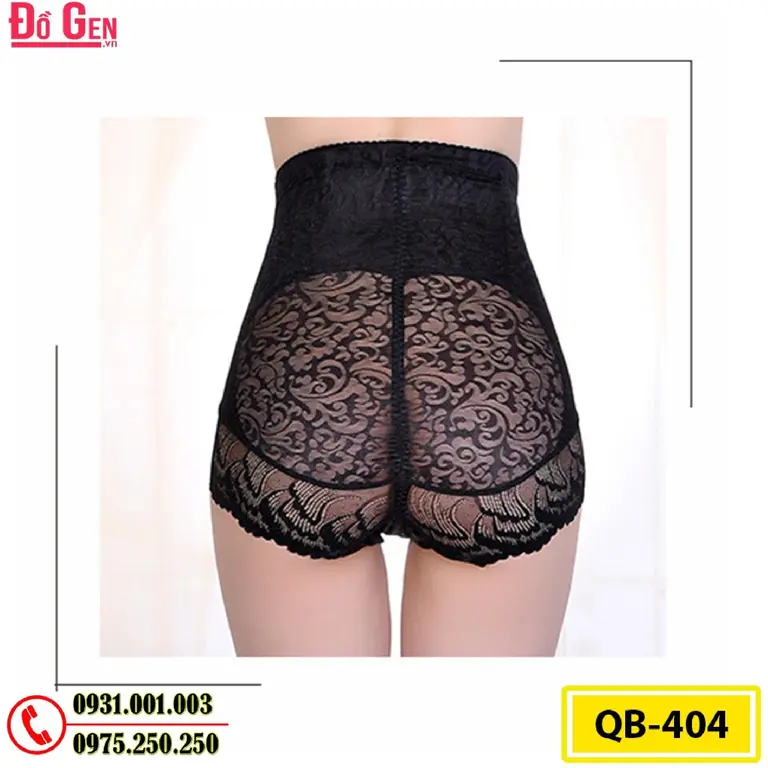 Quần Lót Gen Nịt Bụng Chống Cuộn Định Hình Vòng Eo (Cod: QB-404)