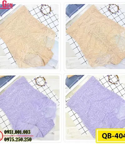 Quần Lót Gen Nịt Bụng Chống Cuộn Định Hình Vòng Eo (Cod: QB-404)