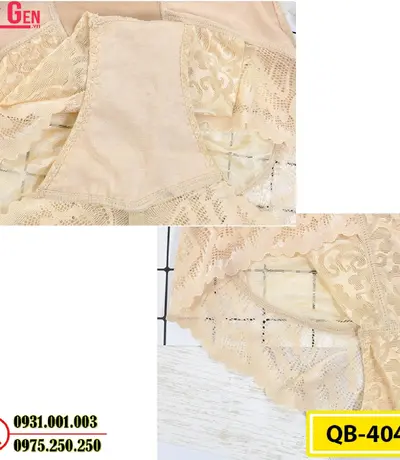 Quần Lót Gen Nịt Bụng Chống Cuộn Định Hình Vòng Eo (Cod: QB-404)