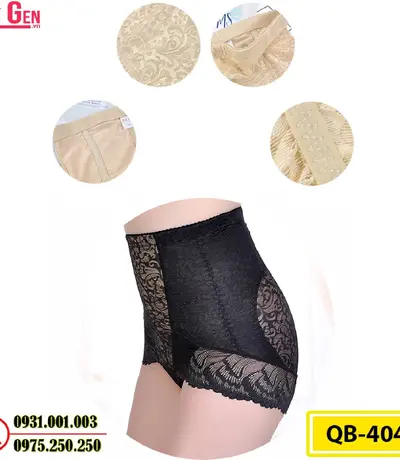 Quần Lót Gen Nịt Bụng Chống Cuộn Định Hình Vòng Eo (Cod: QB-404)