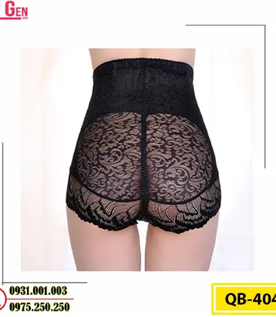 Quần Lót Gen Nịt Bụng Chống Cuộn Định Hình Vòng Eo (Cod: QB-404)