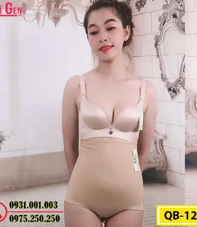 Quần Lót Gen Định Hình - Gen Nịt Bụng Nâng Mông Thu Nhỏ Eo (Cod: QB-128)