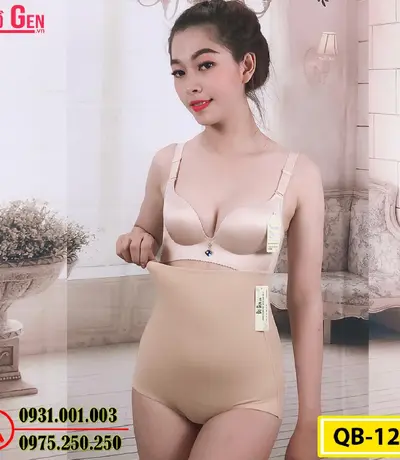 Quần Lót Gen Định Hình - Gen Nịt Bụng Nâng Mông Thu Nhỏ Eo (Cod: QB-128)