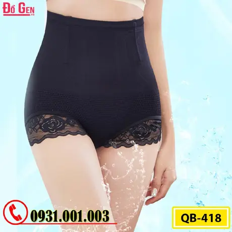 Gen Nịt Bụng - Quần Lót Gen Định Hình Cao Cấp Chống Cuộn Thu Gọn Vòng Eo (Cod: QB-420)