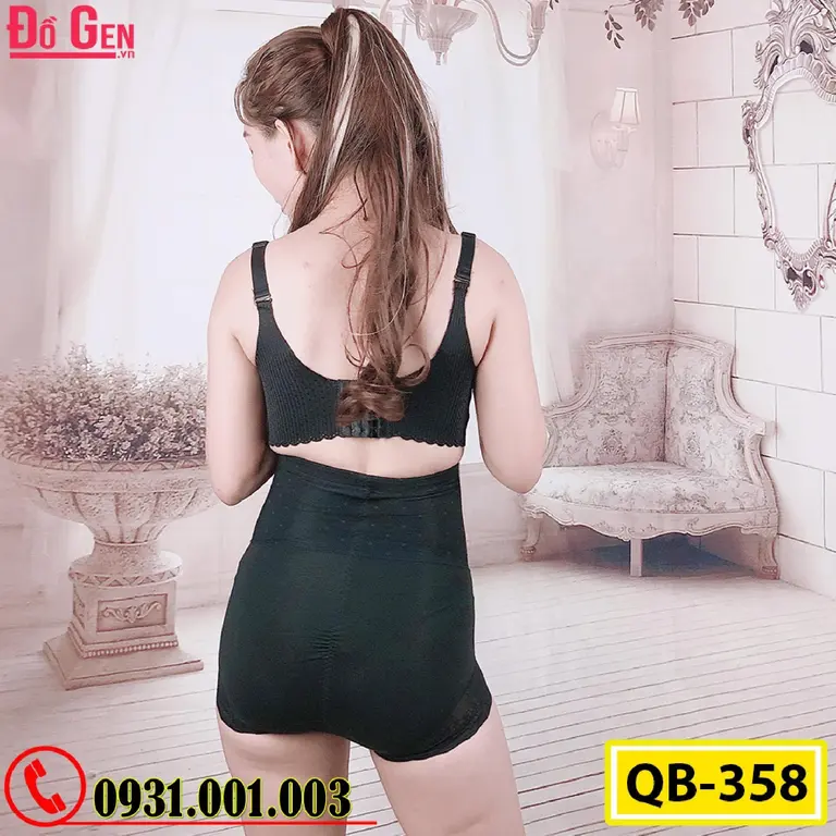 Quần Lót Gen Định Hình - Gen Nịt Bụng Dành Cho Người Thừa Mỡ Bụng (Cod: QB-358)