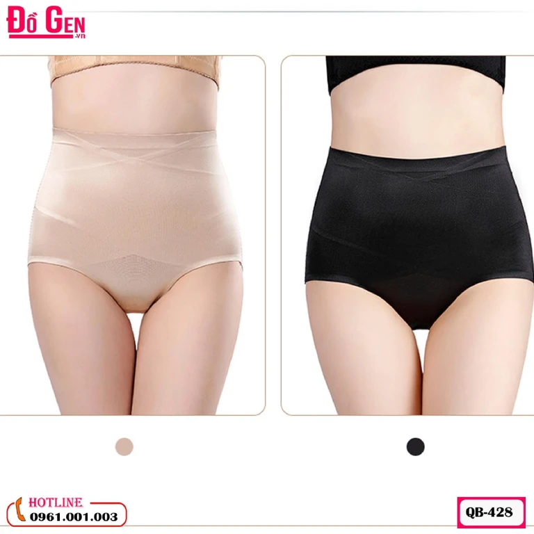 Quần Gen Nịt Bụng Dưới Chống Cuộn Cao Cấp QG-428