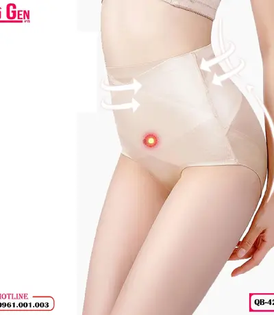 Quần Gen Nịt Bụng Dưới Chống Cuộn Cao Cấp QG-428