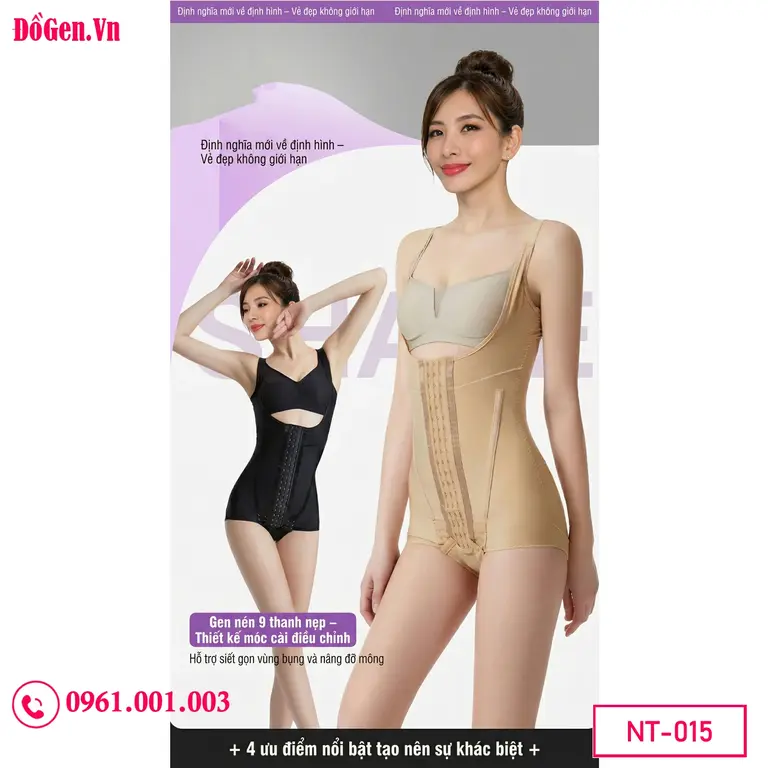 Áo gen hậu phẫu hút mỡ giúp cố định mô mềm vùng bụng