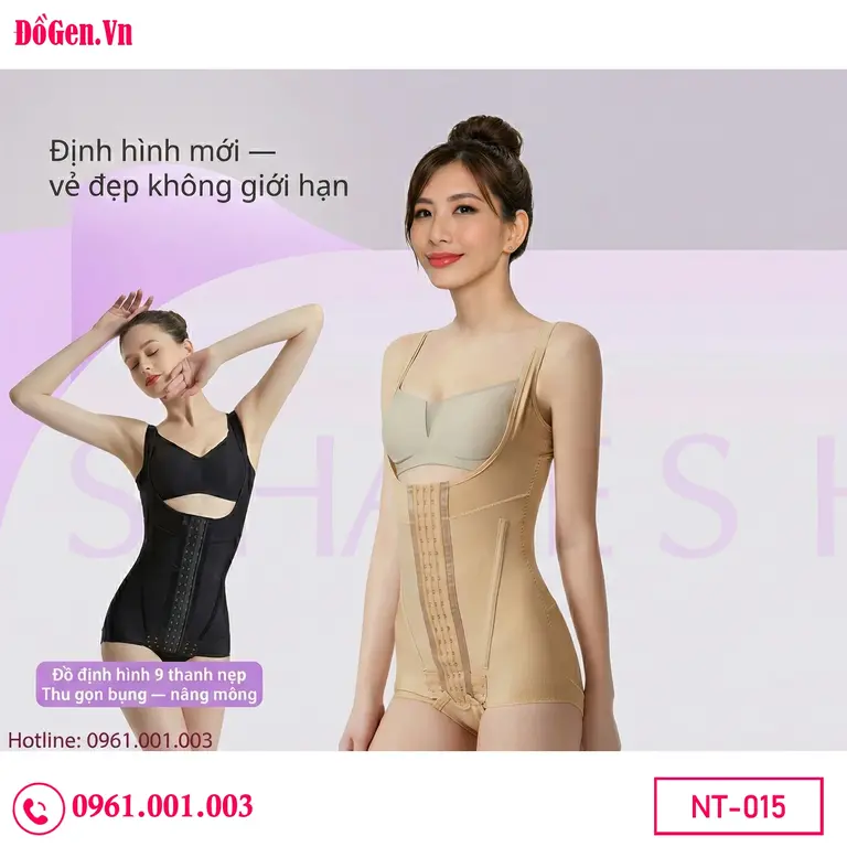 Áo gen hậu phẫu định hình bụng eo sau phẫu thuật