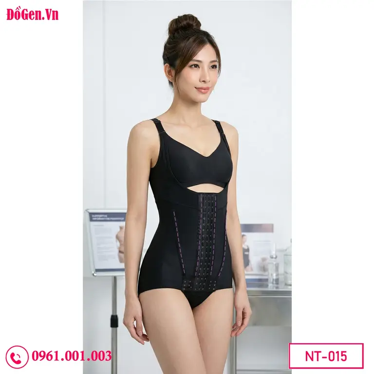 Áo gen hậu phẫu định hình bụng eo mông