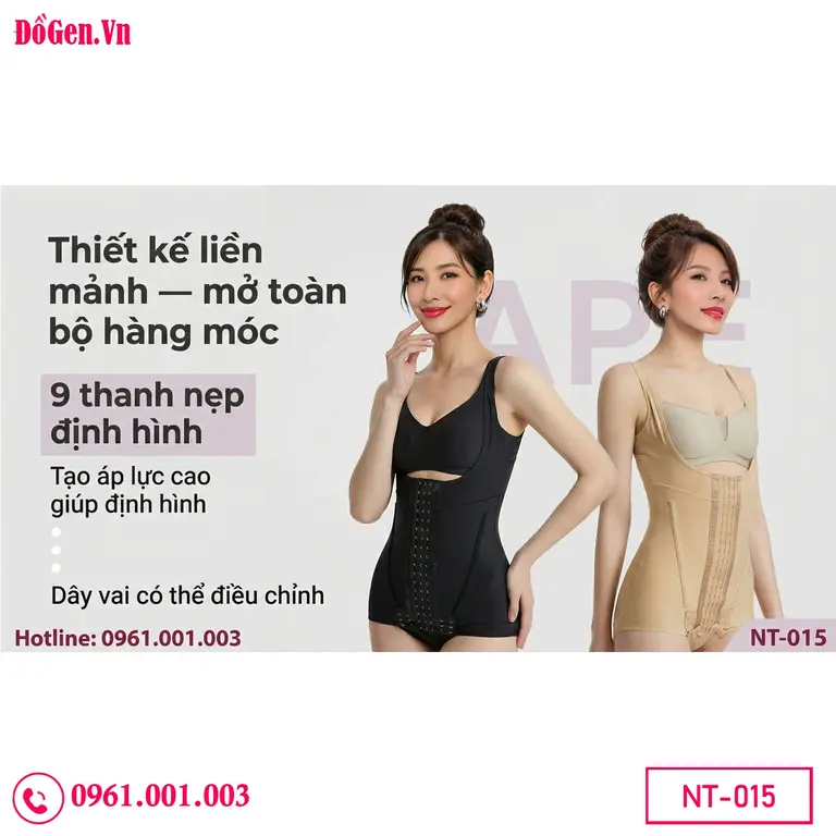 Áo gen hậu phẫu giúp hỗ trợ hồi phục sau thẩm mỹ