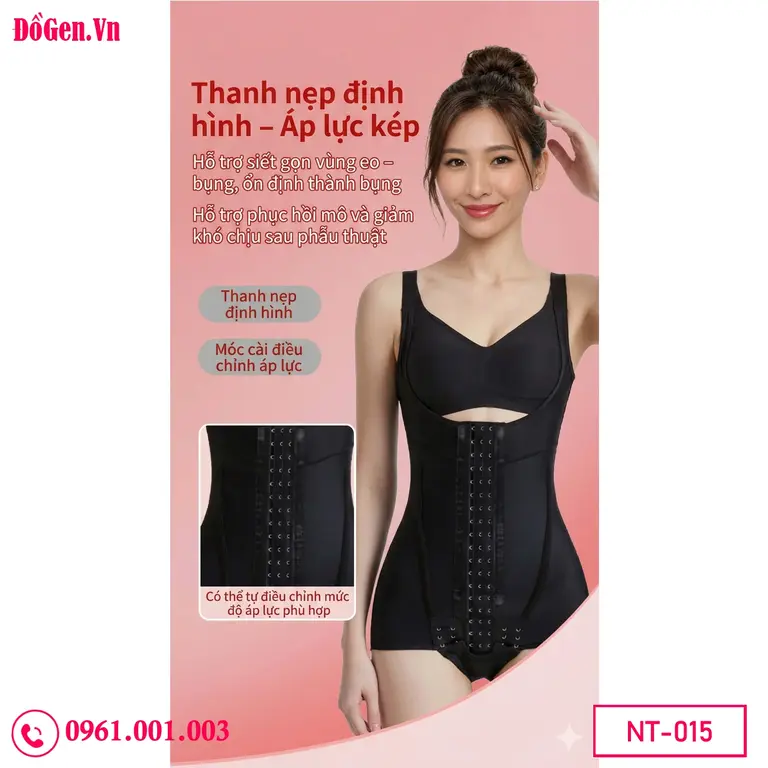 Áo gen sau hút mỡ giúp định hình vòng eo