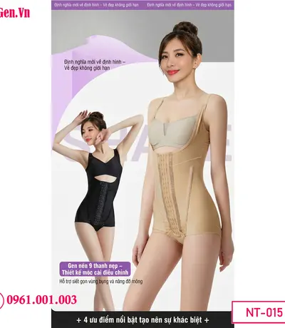 Áo gen hậu phẫu hút mỡ giúp cố định mô mềm vùng bụng