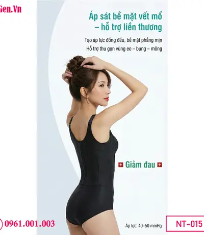 Áo gen hậu phẫu định hình body hiệu quả