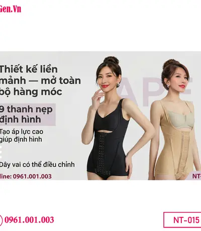 Áo gen hậu phẫu giúp hỗ trợ hồi phục sau thẩm mỹ