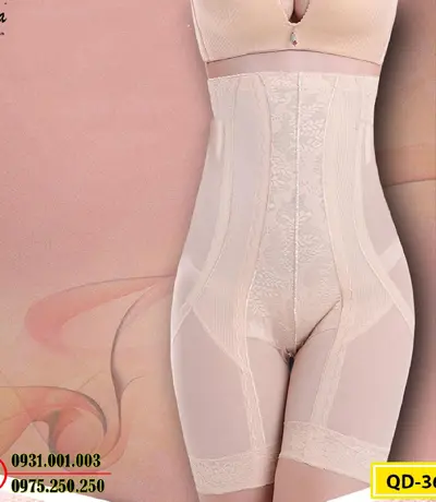 Quần Gen Lót Định Hình Chống Cuộn Thon Eo Thon Đùi Nâng Mông (Cod: QD-364)