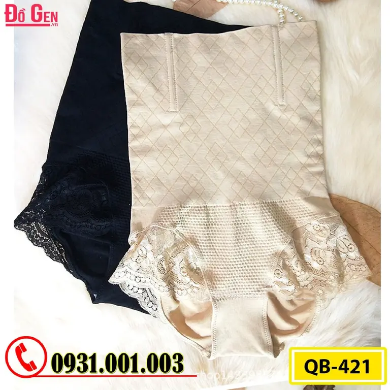 Quần Lót Gen Bụng Định Hình Chống Cuộn Nhỏ Eo Thon Bụng (Cod: QB-421)