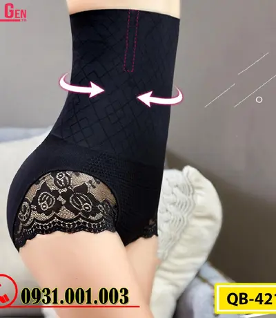 Quần Lót Gen Bụng Định Hình Chống Cuộn Nhỏ Eo Thon Bụng (Cod: QB-421)