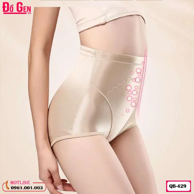 Quần Nịt Bụng Dưới Chống Cuộn Cho Phụ Nữ Sau Sinh QB-429