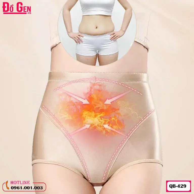 Quần Nịt Bụng Dưới Chống Cuộn Cho Phụ Nữ Sau Sinh QB-429