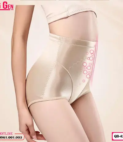 Quần Nịt Bụng Dưới Chống Cuộn Cho Phụ Nữ Sau Sinh Dạng Thun Lạnh QB-429