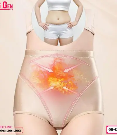 Quần Nịt Bụng Dưới Chống Cuộn Cho Phụ Nữ Sau Sinh Dạng Thun Lạnh QB-429