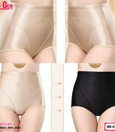 Quần Nịt Bụng Dưới Chống Cuộn Cho Phụ Nữ Sau Sinh Dạng Thun Lạnh QB-429