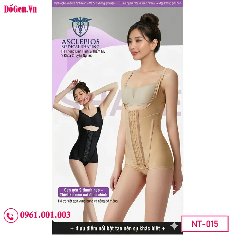 Áo gen y khoa sau hút mỡ bụng giúp cố định mô mềm