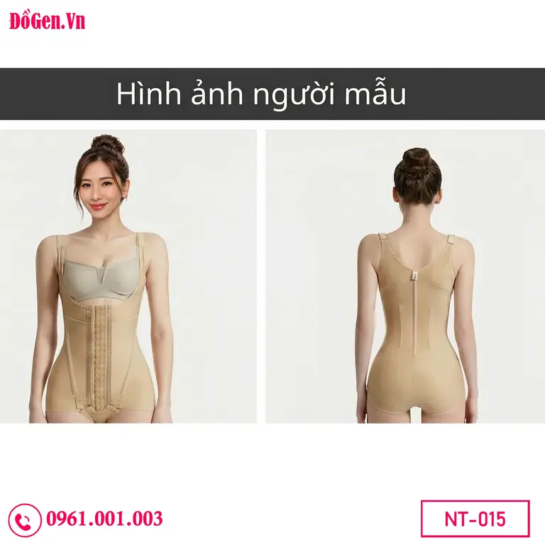 Áo gen liền thân ép bụng eo nâng mông tự nhiên