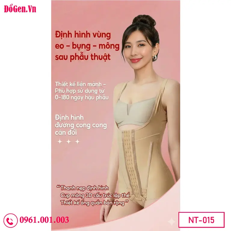 Quần gen hậu phẫu ép bụng đùi hỗ trợ phục hồi sau phẫu thuật