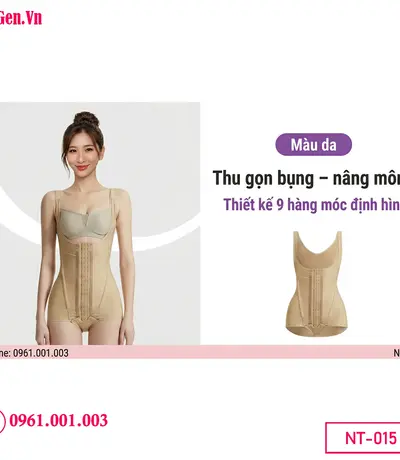 Áo gen hậu phẫu ép bụng eo hỗ trợ hồi phục sau hút mỡ