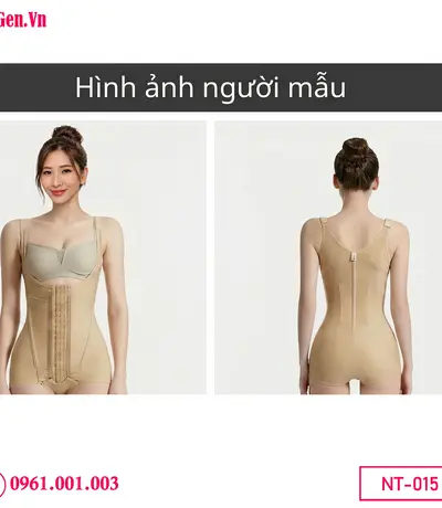Áo gen liền thân ép bụng eo nâng mông tự nhiên