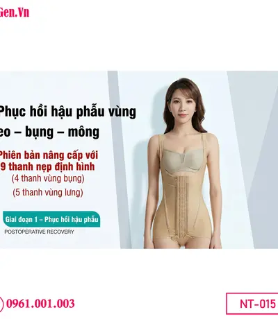 Quần gen dài định hình body nữ sau hút mỡ